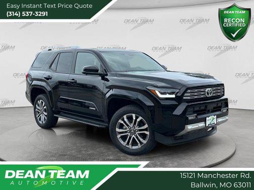 Black 2026 Toyota 4Runner Limited