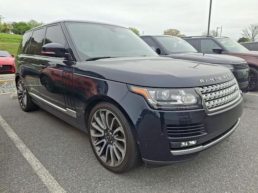 Mariana Black 2016 Land Rover Range Rover 5.0L Supercharged
