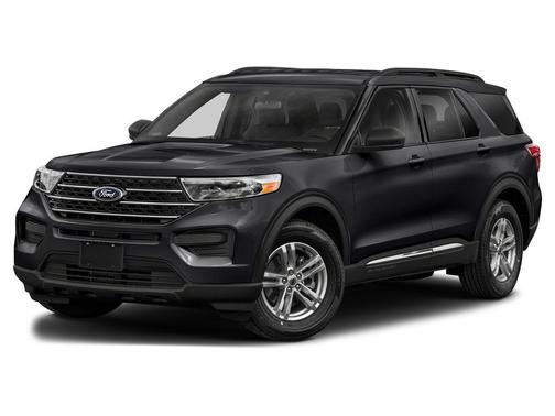 Agate Black Metallic 2021 Ford Explorer XLT