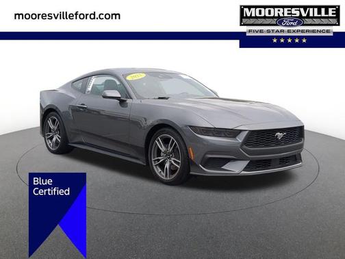 CARBONIZED GRAY METALLIC 2025 Ford Mustang ECOBOOST