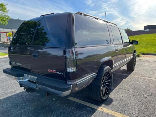 Maroon 1997 GMC Suburban 1500