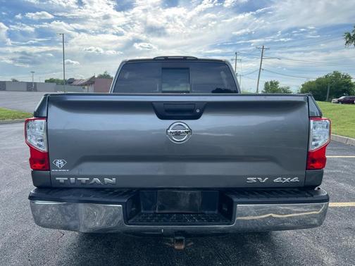 Gun Metallic 2017 Nissan Titan SV
