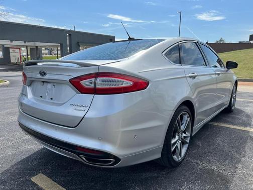 Silver 2013 Ford Fusion Titanium