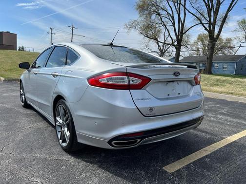 Silver 2013 Ford Fusion Titanium