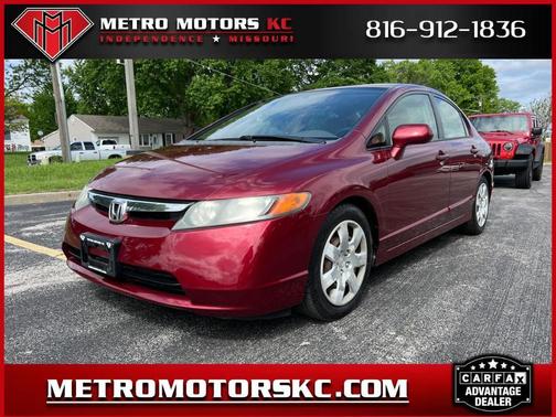 Tango Red Pearl 2006 Honda Civic LX