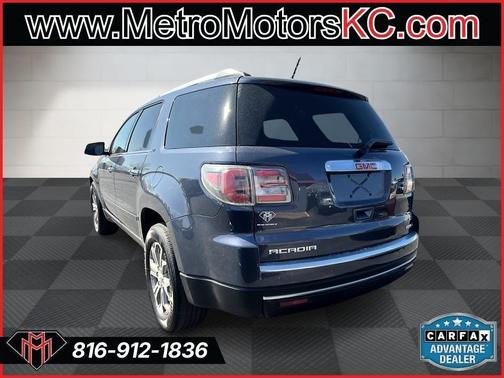 Blue 2013 GMC Acadia SLT-1