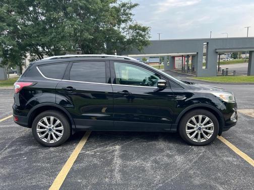 Black 2017 Ford Escape Titanium