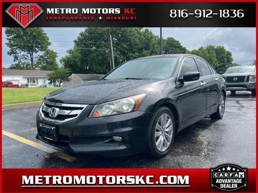 Black 2011 Honda Accord EX-L