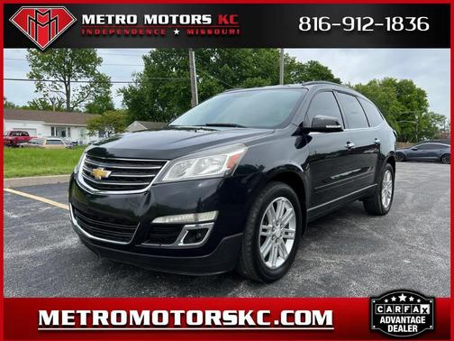 Black 2015 Chevrolet Traverse 1LT