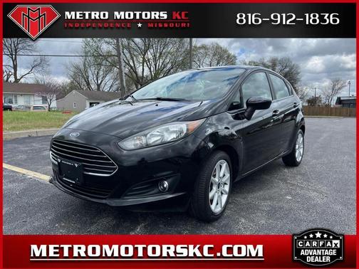 Black 2019 Ford Fiesta SE