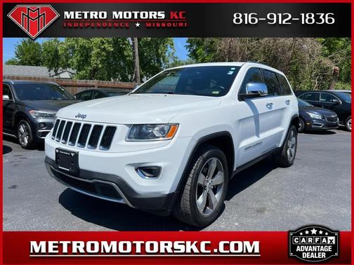 White 2015 Jeep Grand Cherokee Limited