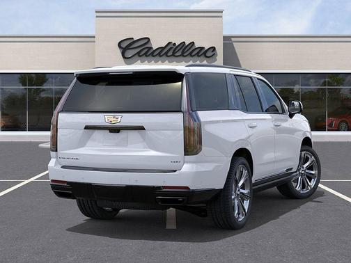 Vibrant White Tricoat 2026 Cadillac Escalade Sport