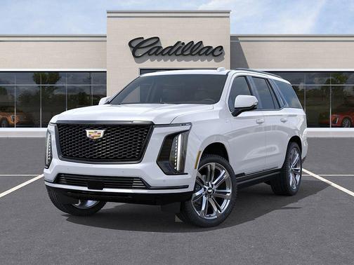 Vibrant White Tricoat 2026 Cadillac Escalade Sport