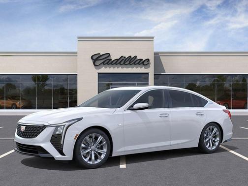 Summit White 2026 Cadillac CT5 Premium Luxury