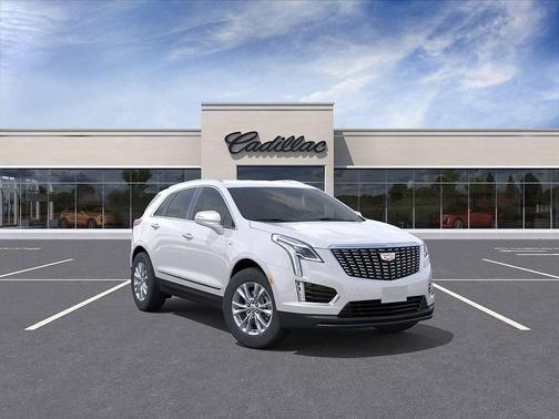 Crystal White Tricoat 2026 Cadillac XT5 Luxury