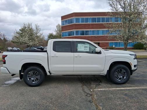 Glacier White 2026 Nissan Frontier SV
