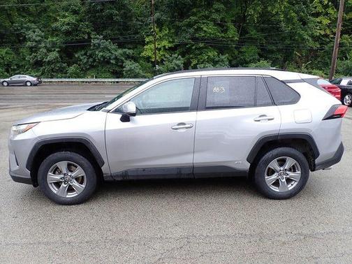 Silver Sky Metallic 2025 Toyota RAV4 Hybrid XLE