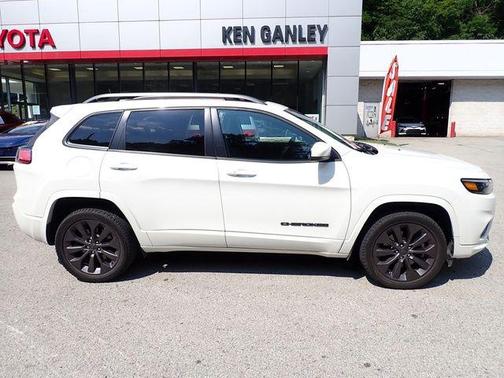 Pearl White Pearlcoat 2019 Jeep Cherokee Limited