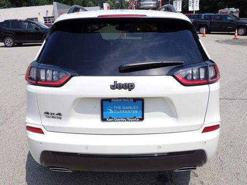 Pearl White Pearlcoat 2019 Jeep Cherokee Limited