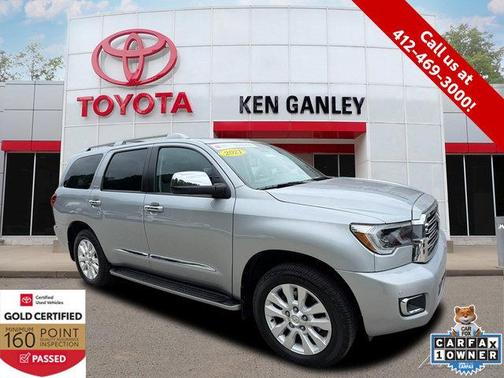 Celestial Silver Metallic 2021 Toyota Sequoia Platinum