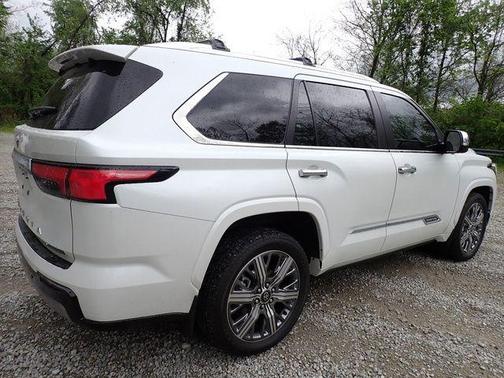 Wind Chill Pearl 2025 Toyota Sequoia Capstone