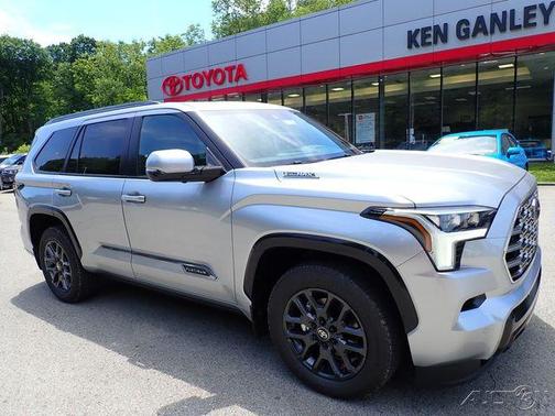 Celestial Silver 2026 Toyota Sequoia Platinum