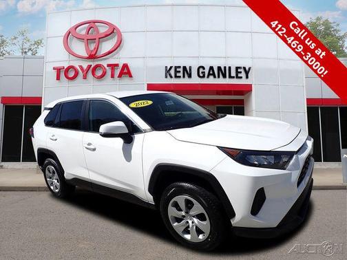 White 2022 Toyota RAV4 LE