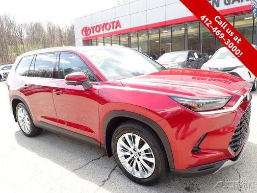 Ruby Flare Pearl 2024 Toyota Grand Highlander Platinum