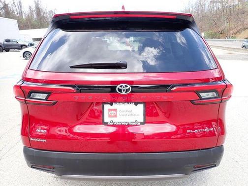 Ruby Flare Pearl 2024 Toyota Grand Highlander Platinum