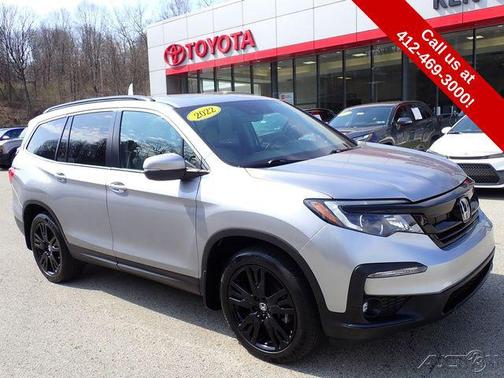 Lunar Silver Metallic 2022 Honda Pilot AWD Special Edition