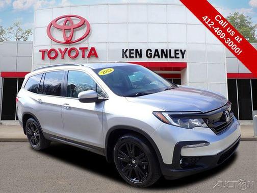 Lunar Silver Metallic 2022 Honda Pilot AWD Special Edition