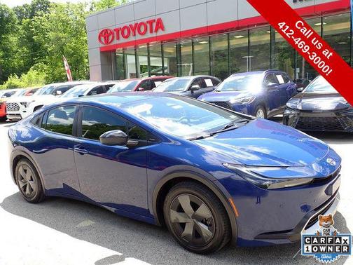 Reservoir Blue 2024 Toyota Prius Prime SE