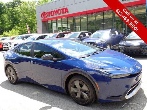 Reservoir Blue 2024 Toyota Prius Prime SE