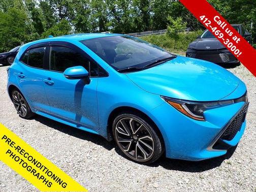 Blue Flame 2020 Toyota Corolla XSE