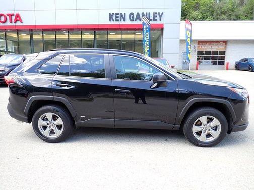 Midnight Black Metallic 2024 Toyota RAV4 Hybrid LE