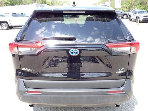 Midnight Black Metallic 2024 Toyota RAV4 Hybrid LE
