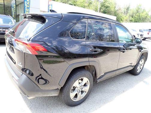 Midnight Black Metallic 2024 Toyota RAV4 Hybrid LE