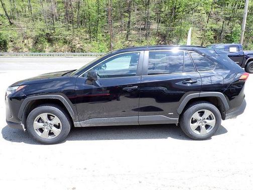 Midnight Black Metallic 2024 Toyota RAV4 Hybrid LE