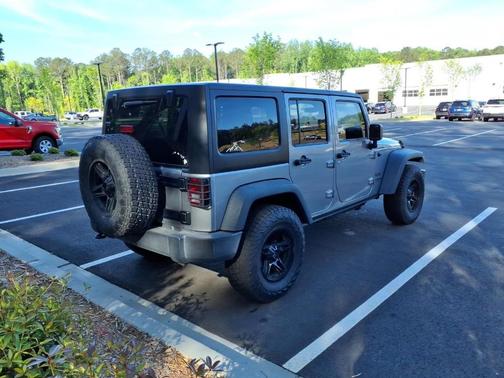 Billet Silver Metallic Clearcoat 2018 Jeep Wrangler JK Unlimited Sport