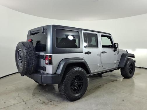 Billet Silver Metallic Clearcoat 2018 Jeep Wrangler JK Unlimited Sport