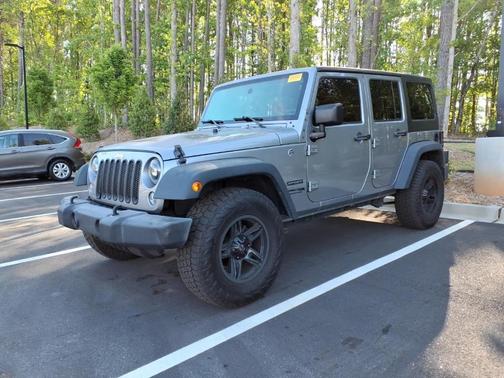 Billet Silver Metallic Clearcoat 2018 Jeep Wrangler JK Unlimited Sport
