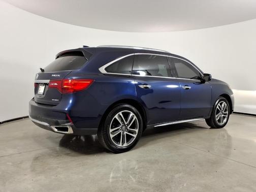 Fathom Blue Pearl 2017 Acura MDX 3.5L w/Advance Package