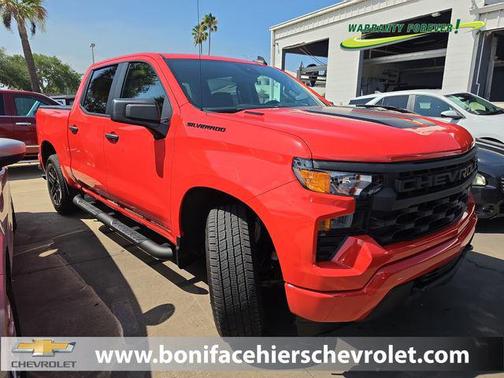 Red Hot 2025 Chevrolet Silverado 1500 Custom