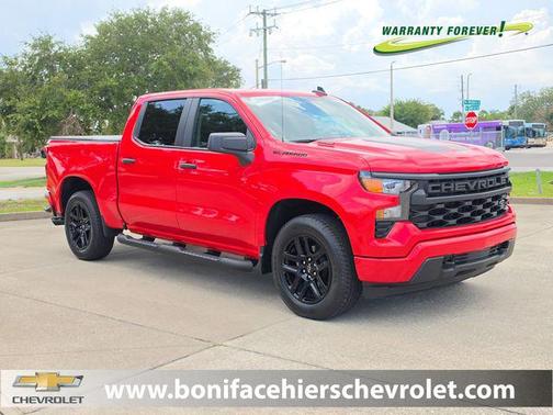 Red Hot 2025 Chevrolet Silverado 1500 Custom