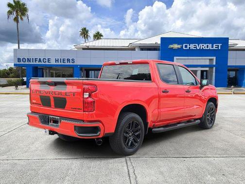 Red Hot 2025 Chevrolet Silverado 1500 Custom