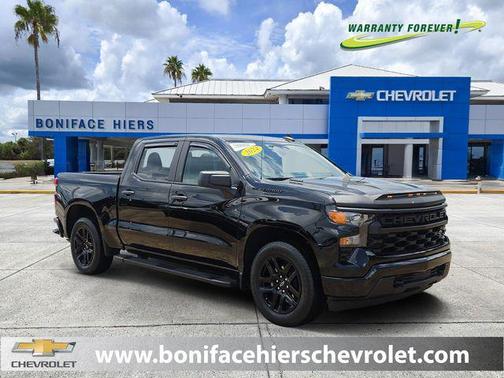 Black 2024 Chevrolet Silverado 1500 Custom