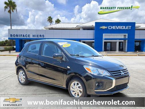 Jet Black 2024 Mitsubishi Mirage ES