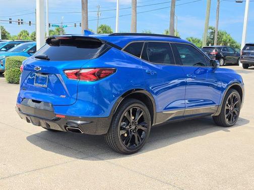 Bright Blue Metallic 2021 Chevrolet Blazer RS