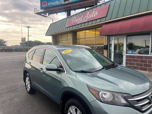 Green 2012 Honda CR-V EX-L