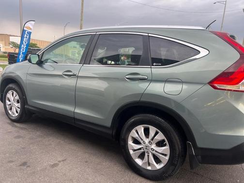 Green 2012 Honda CR-V EX-L